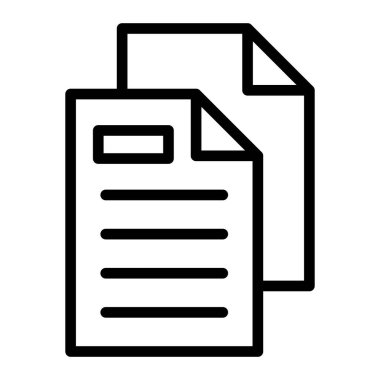 Kişisel ve ticari kullanım için Vektör Satır Simgesi Tasarımı Kopyala