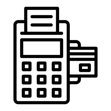 Edc Vector Satır Simgesi Kişisel ve Ticari Kullanım Tasarımı