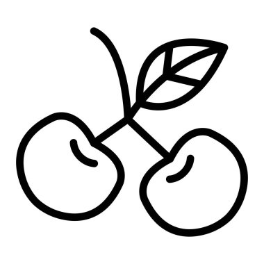 Huckleberry Vector Satır Simgesi Tasarımı