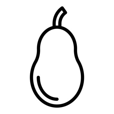 PawPaw Vektör Satır Simgesi Tasarımı