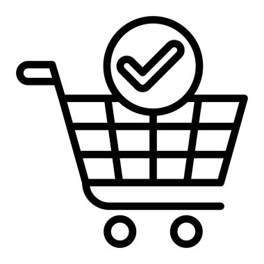 Vektör Satır Simgesi Tasarımı Denetleniyor