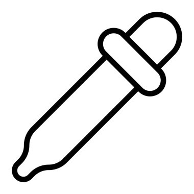 Yazıcı Vektör Satır Simgesi Tasarımı