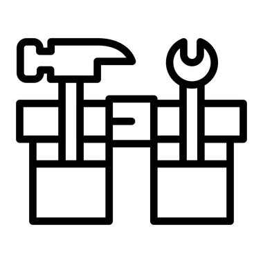 Belth Vektör Satır Simgesi Tasarımı Çalıştır