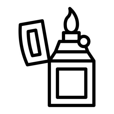 Daha hafif Vektör Satır Simgesi Tasarımı