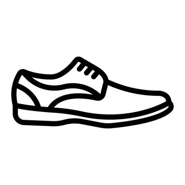 Shoes Vector Line Icon Design