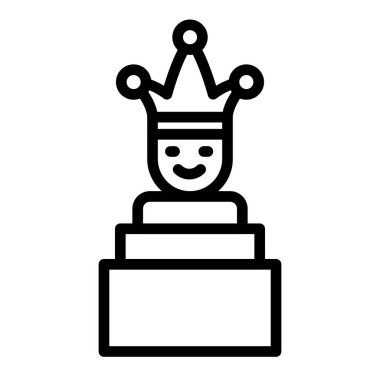 Jackbox Vektör Satır Simgesi Tasarımı