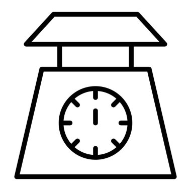 Scale Vector Line Icon Design