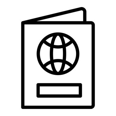 Pasaport Satırı Simgeleri Tasarımı