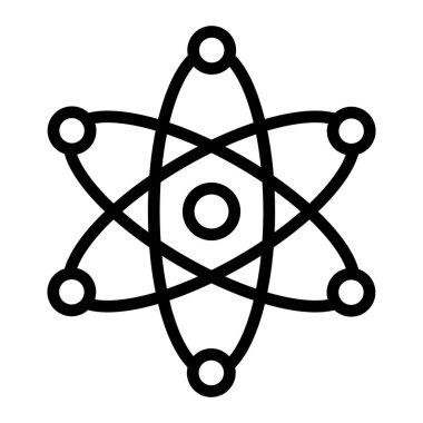 Atom Satırı Simgeleri Tasarımı