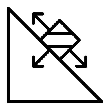 Sürtünme Satırı Simgeleri Tasarımı