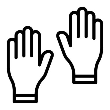 Eldiven Satırı Simgesi Tasarımı