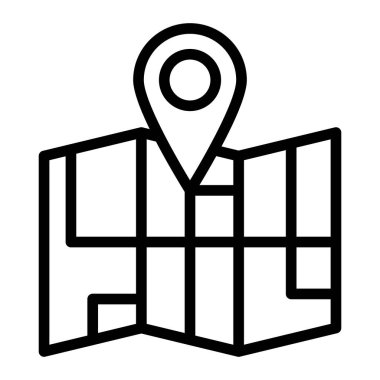 Harita Satırı Simgesi Tasarımı