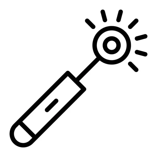 Lazer Kalem Satırı Simgeleri Tasarımı