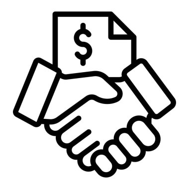 Anlaşma Satırı Simgesi Tasarımı