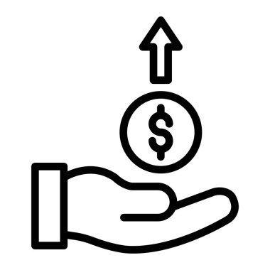 Kar Çizgisi Simgesi Tasarımı