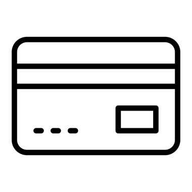 Kişisel ve Ticari Kullanım İçin Kredi Kartı Simgesi Tasarımı