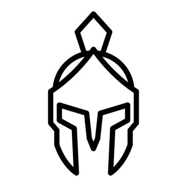 Kişisel ve ticari kullanım için Sparta Satır Simgesi Tasarımı