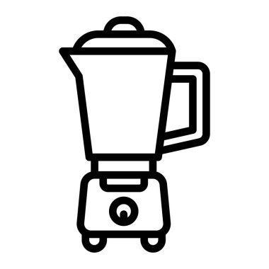 Kişisel ve Ticari Kullanım İçin Blender Satır Simgesi Tasarımı