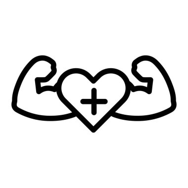 Kişisel ve Ticari Kullanım İçin Daha İyi Sağlık Hattı Simgesi Tasarımı