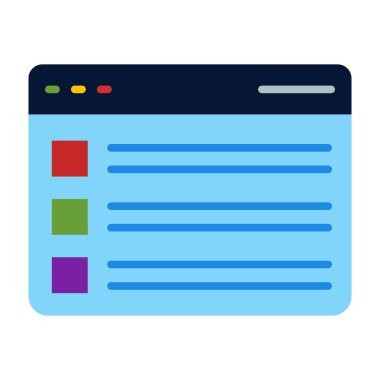 Arama Sonuçları Vektör Düz Simge Tasarımı