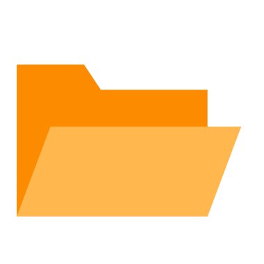 Dizin Vektörü Düz Simge Tasarımı