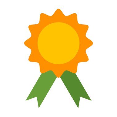 Kurdele Düz Simge Tasarımı