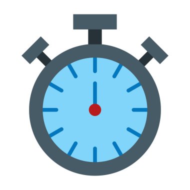 Kronometre düz simgesi tasarım