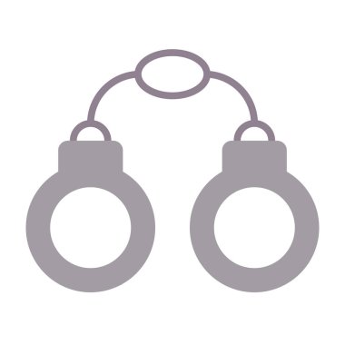 Kelepçe Düz Simge Tasarımı