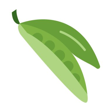 Bezelye Düz Simgesi Tasarımı