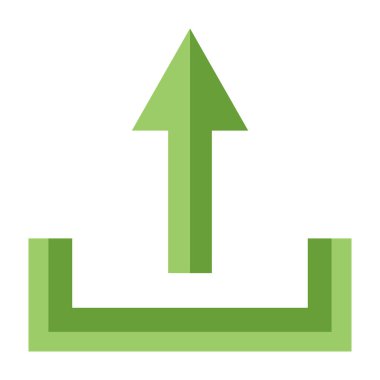 Düz Simge Tasarımı Yükle