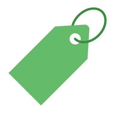 etiketi düz simgesi tasarım