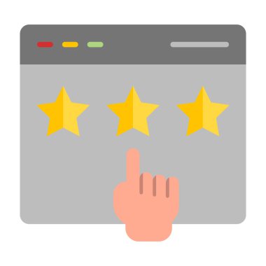 Düz Simge Tasarımı Beğeni