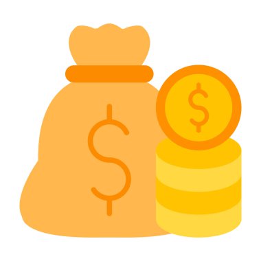 Bütçe Düz Simge Tasarımı