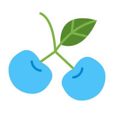 Huckleberry Düz Simge Tasarımı