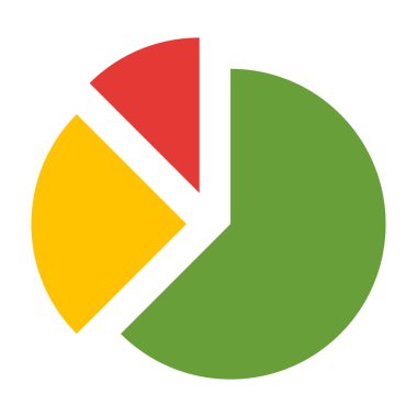 pasta grafiği düz simgesi tasarım