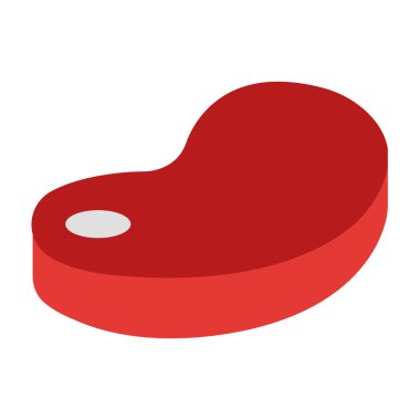 Et Düz Simgesi Tasarımı