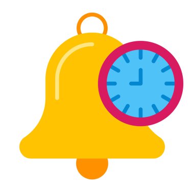 Hatırlatma Düz Simgesi Tasarımı