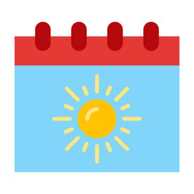 Kış Düz Simgesi Tasarımı