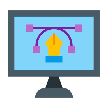 Tasarım Düz Simgesi Tasarımı