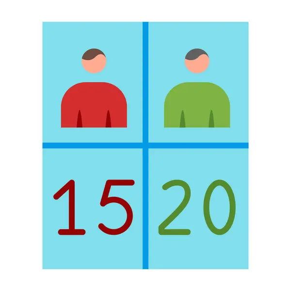 Oylama Düz Simge Tasarımı