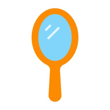 Ayna Düz Simgesi Tasarımı