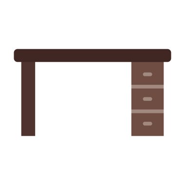 Masa Düz Simgesi Tasarımı