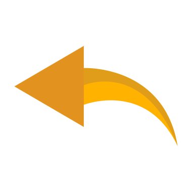 Düz Simge Tasarımı Geri Al