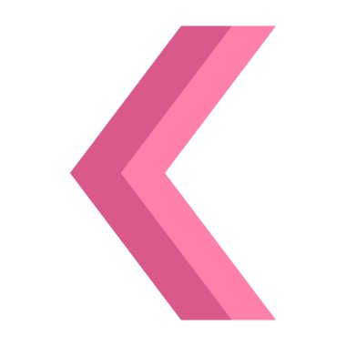 Sol Sembol Düz Simge Tasarımı