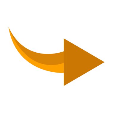 Eğri Sağ Düz Simge Tasarımı