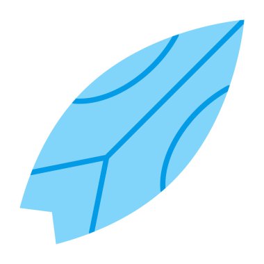 Sörf tahtası Düz Simge Tasarımı