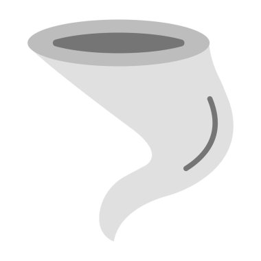 Kasırga düz simgesi tasarım