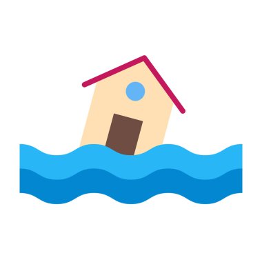 Sel Sembolü Düz Simge Tasarımı