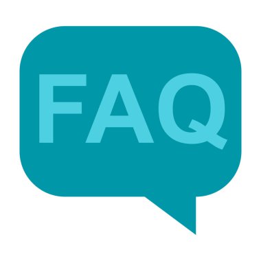 Faq Düz Simge Tasarımı