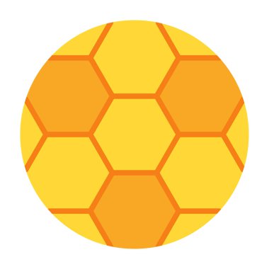 Futbol düz simgesi tasarım